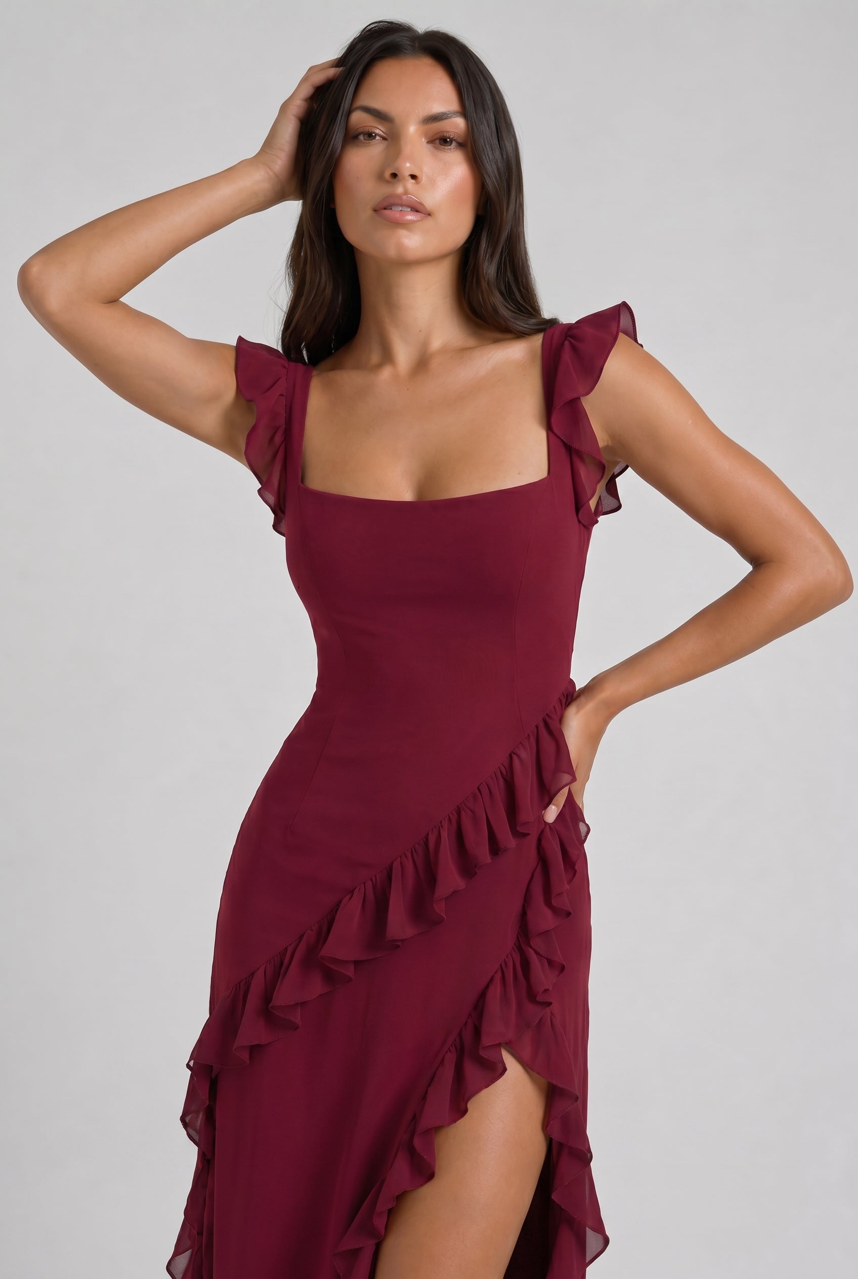 Abito Maxi Ariela Bella di Roma – laterale
