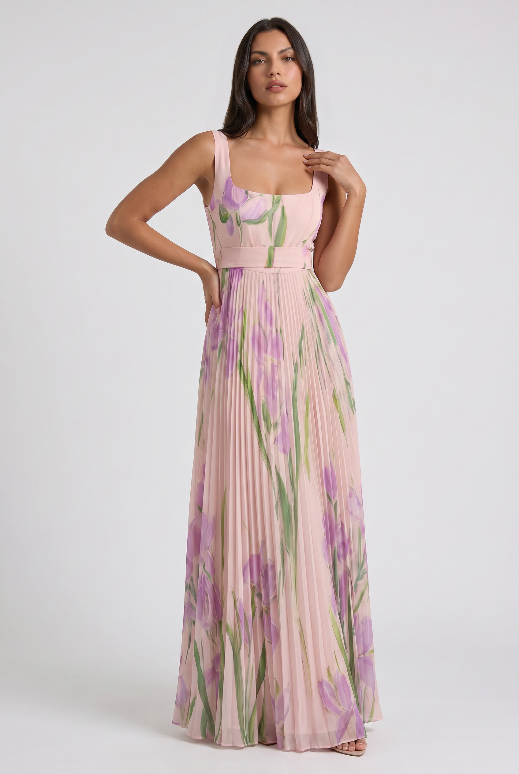 Abito Maxi Vivienna Bella di Roma – vista frontale