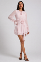 Abito Mini Mila Rosa Bella di Roma – modella