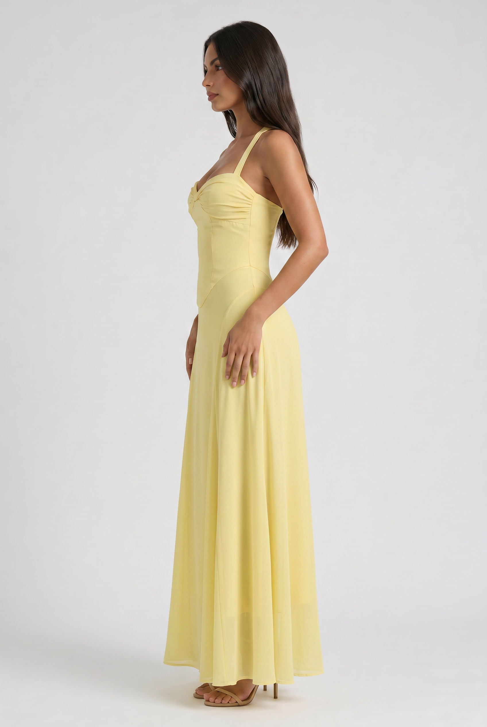 Abito Maxi Rihanna Bella di Roma – modella
