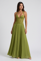 Abito Maxi Gaia Bella di Roma – vista frontale