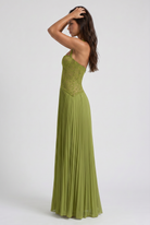 Abito Maxi Gaia Bella di Roma – laterale
