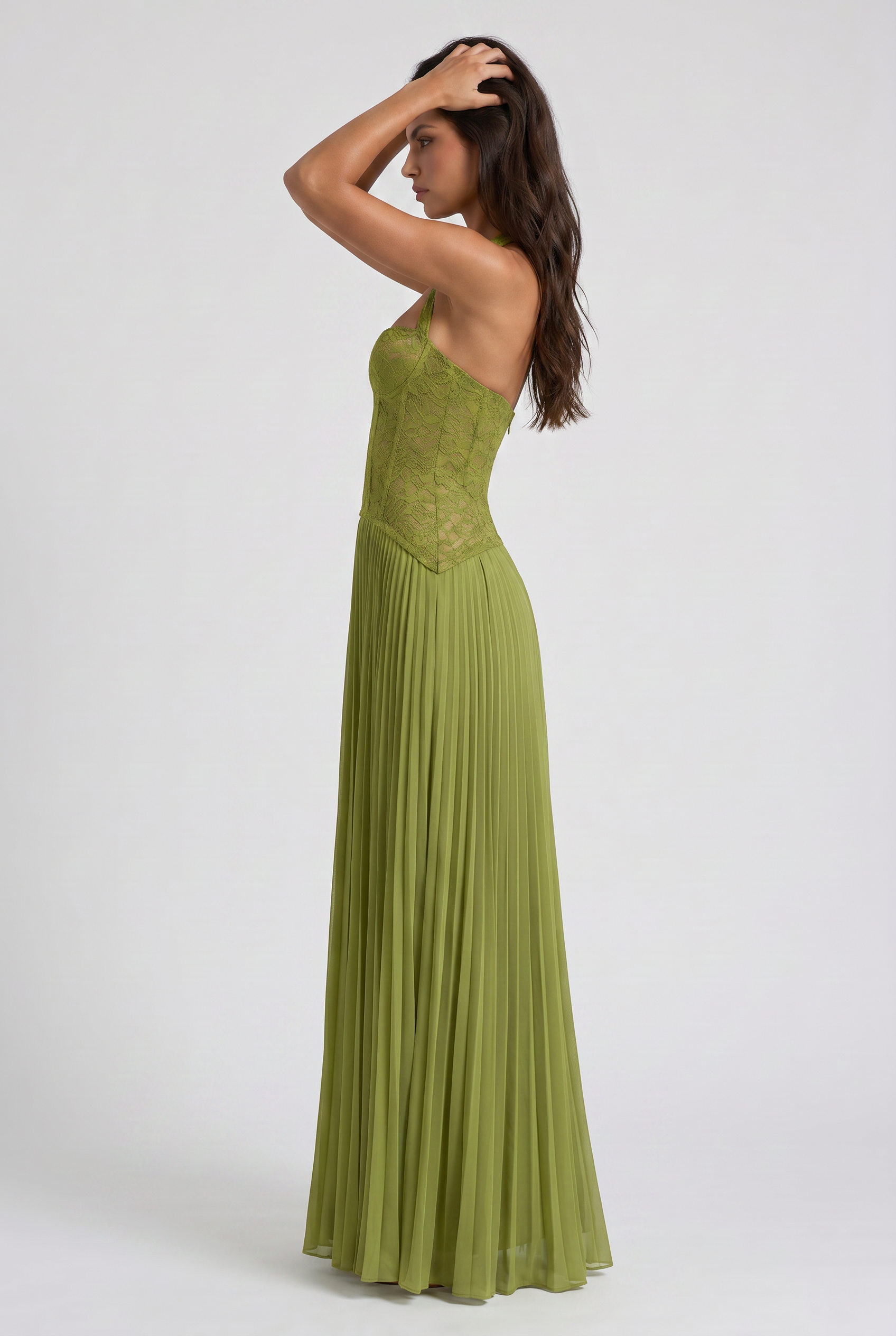 Abito Maxi Gaia Bella di Roma – laterale