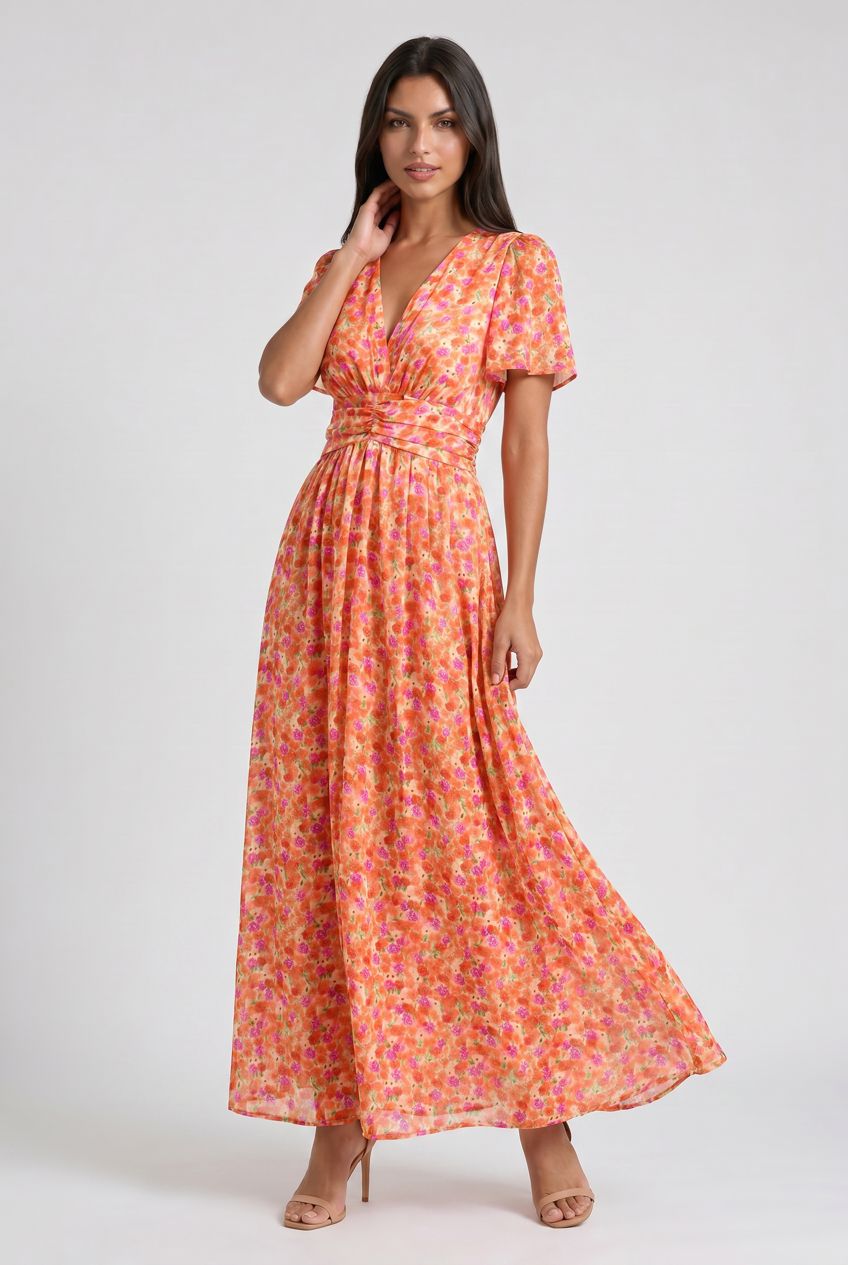 Abito Maxi Amy Bella di Roma – dettaglio