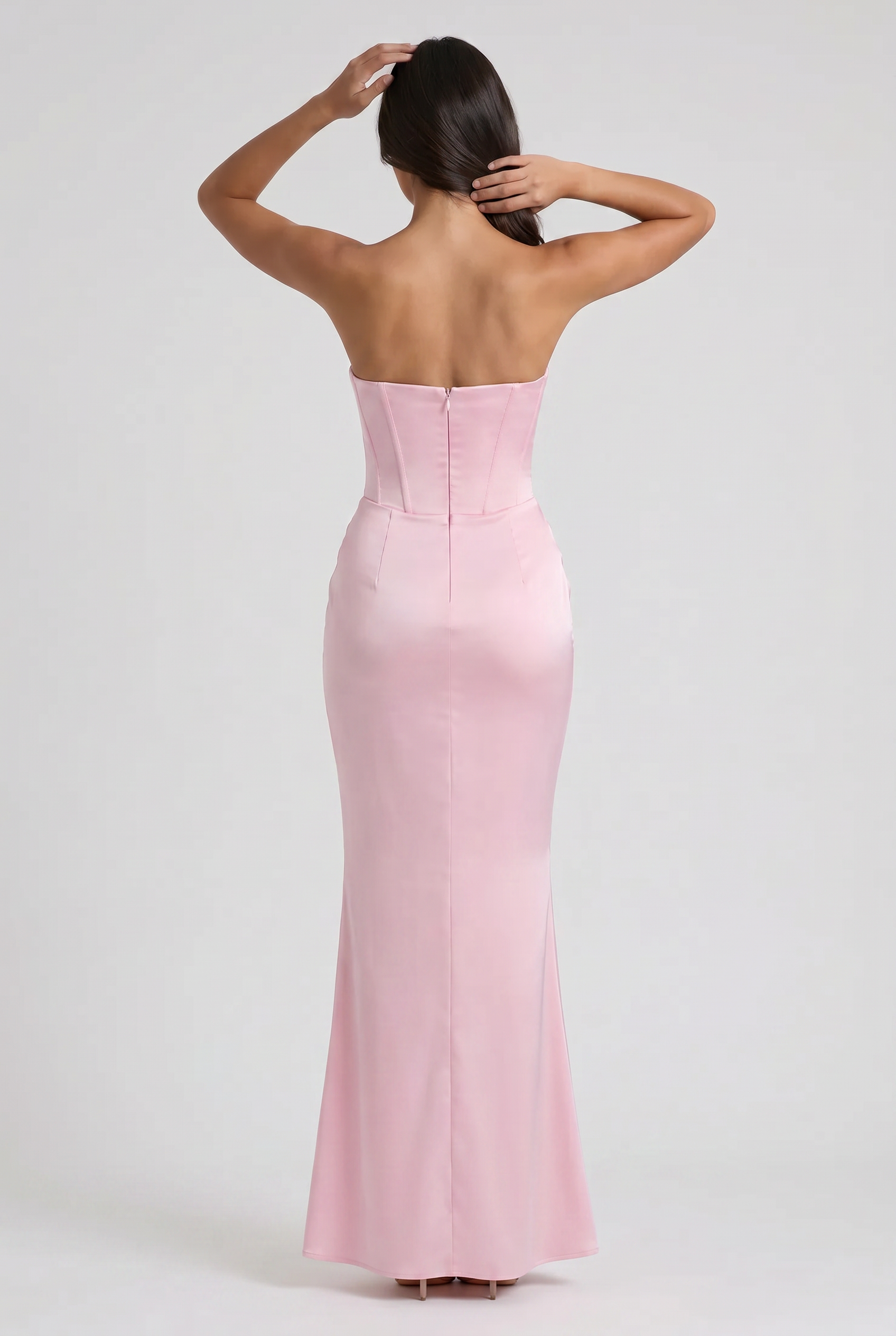 Abito Maxi Rosalind con Corsetto Bella di Roma – laterale
