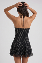Abito Mini Innamorata a Pois Bella di Roma – retro