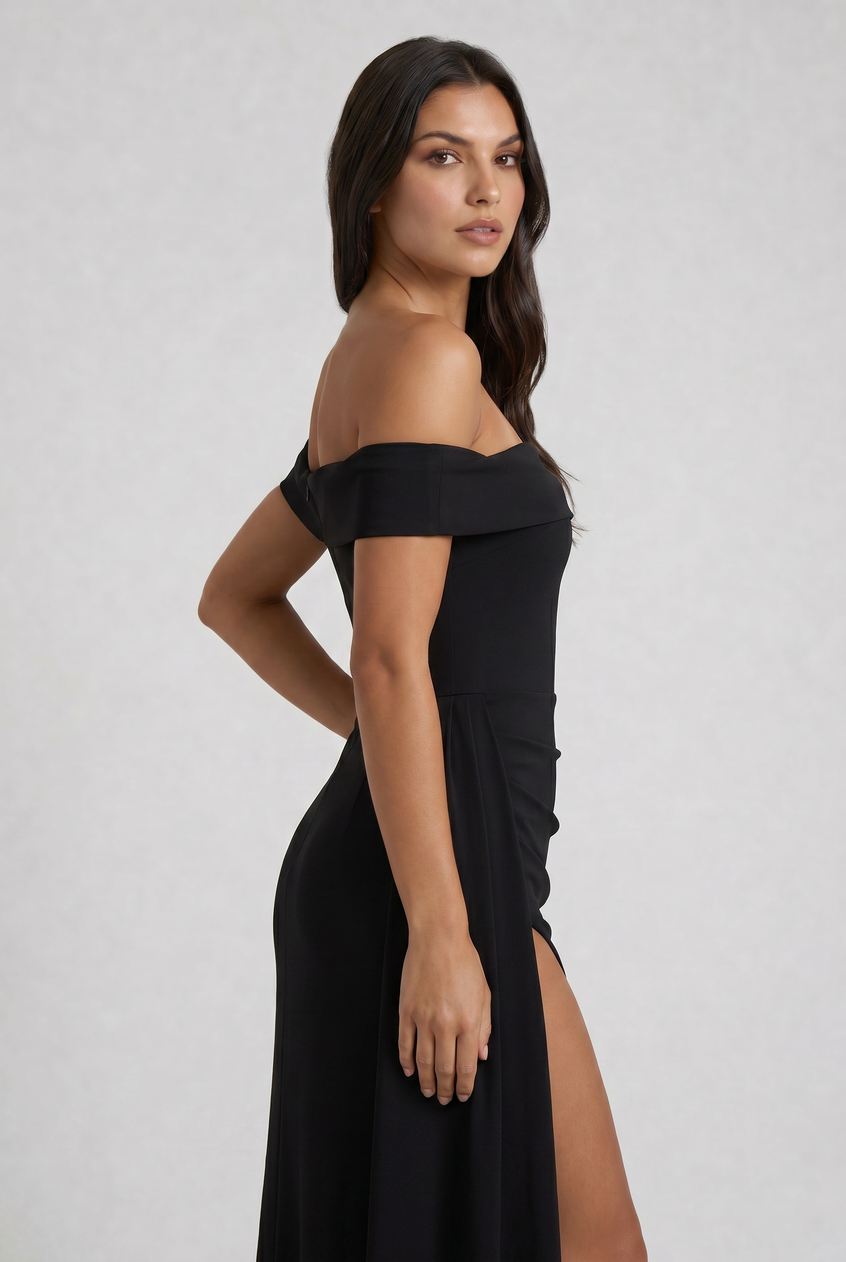 Abito Maxi Natalia Bella di Roma – laterale