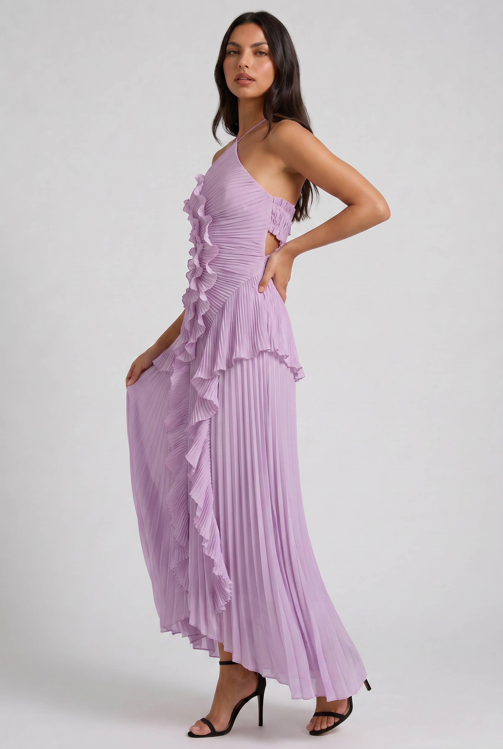 Abito Maxi Mireille Bella di Roma – modella