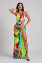 Abito Maxi Amanda Bella di Roma – vista frontale
