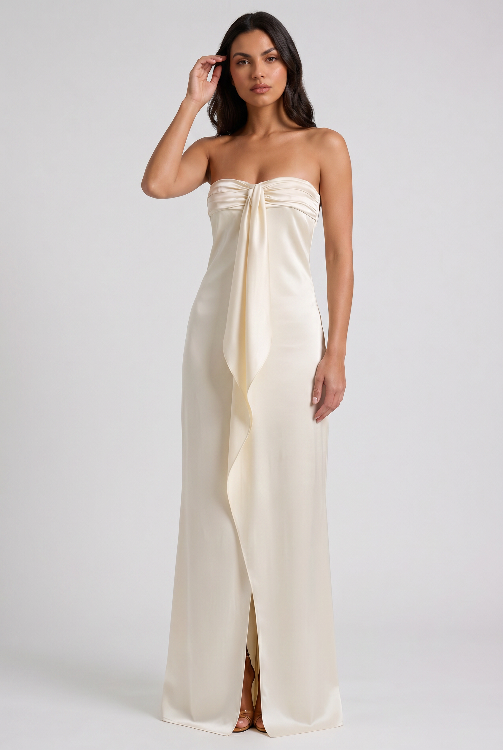 Abito Maxi Thalia Bella di Roma – vista frontale