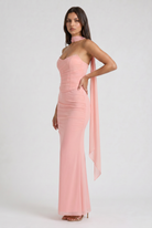 Set Maxi Malu Azzurro Baby Rete Bella di Roma – modella