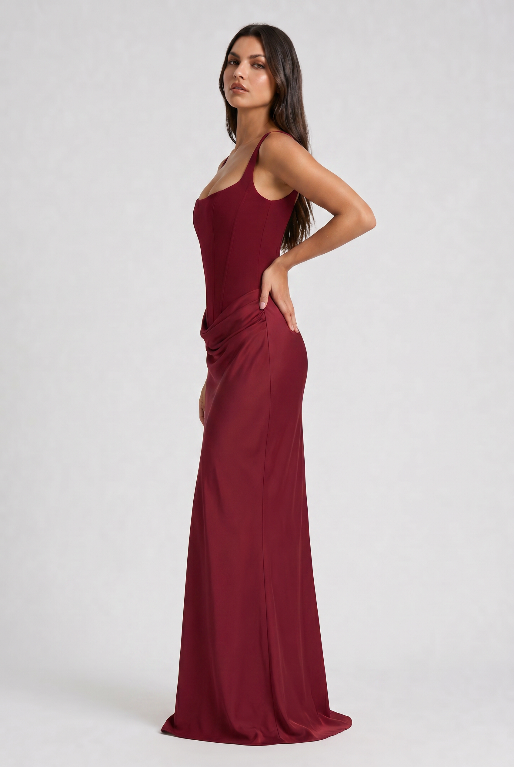 Abito Maxi Corelia Bella di Roma – modella