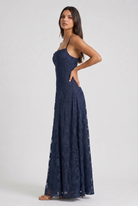 Abito maxi Louise avorio Bella di Roma – lunghezza 125 cm