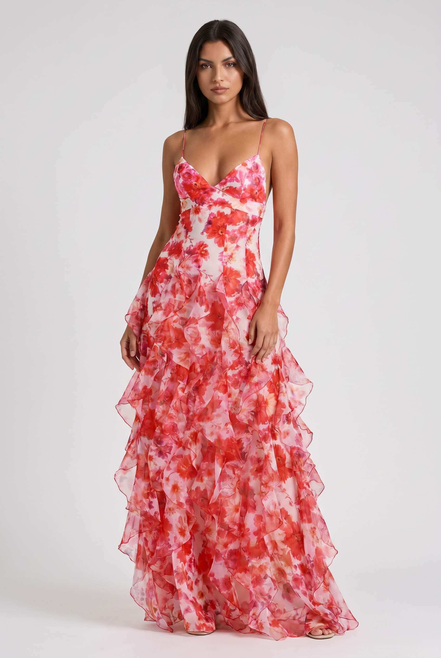 Abito Maxi Margot Bella di Roma – modella