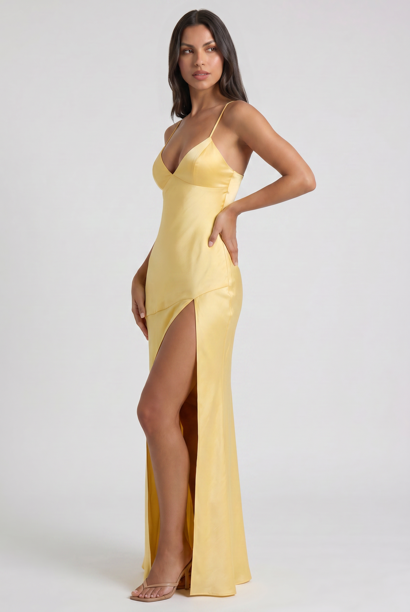 Abito Maxi Isobel Bella di Roma – laterale