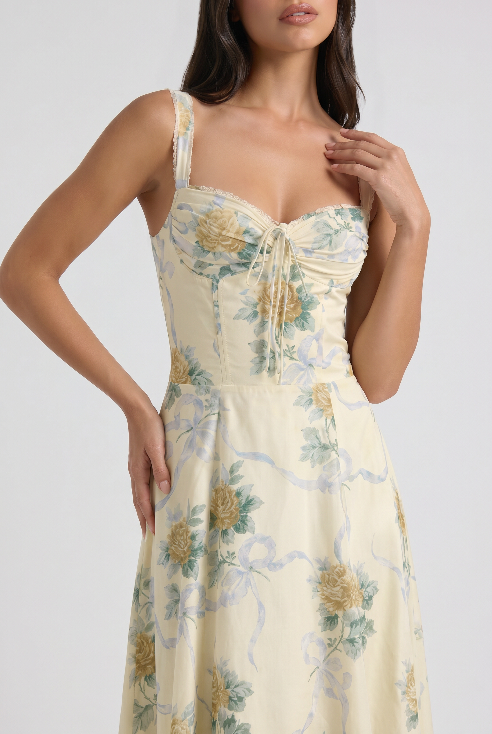 Abito Midi Lynn Bella di Roma – modella