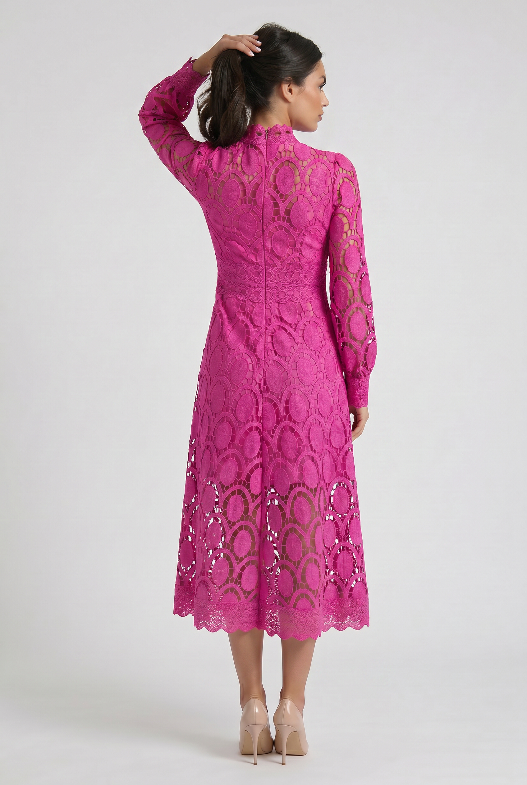 Abito Maxi Acia Bella di Roma – retro