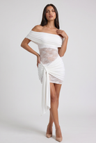 Abito Mini Kaye Drappeggiato Bella di Roma – vista frontale