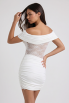Abito Mini Kaye Drappeggiato Bella di Roma – laterale