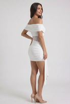 Abito Mini Kaye Drappeggiato Bella di Roma – retro