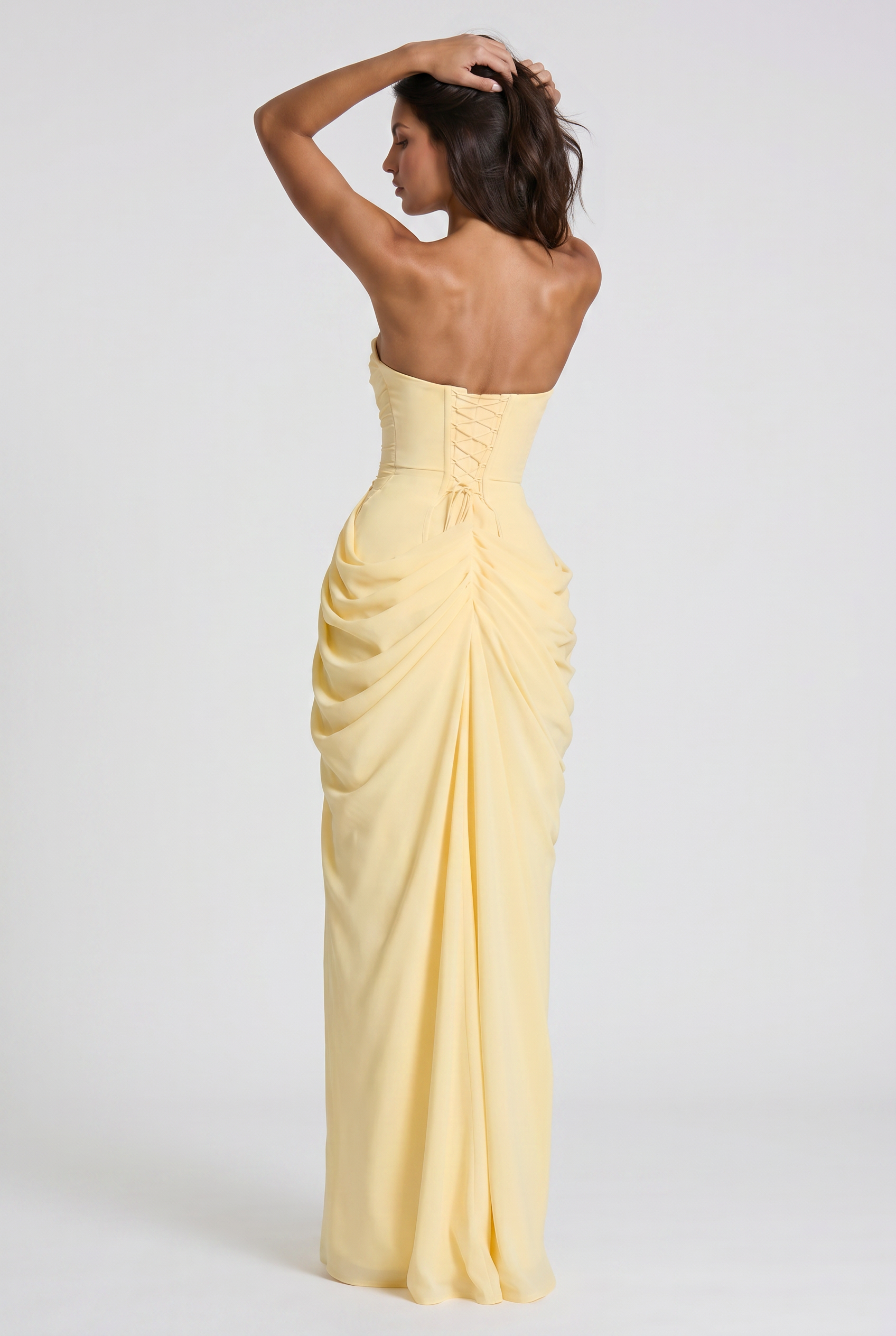 Abito Maxi Lois Bella di Roma – laterale