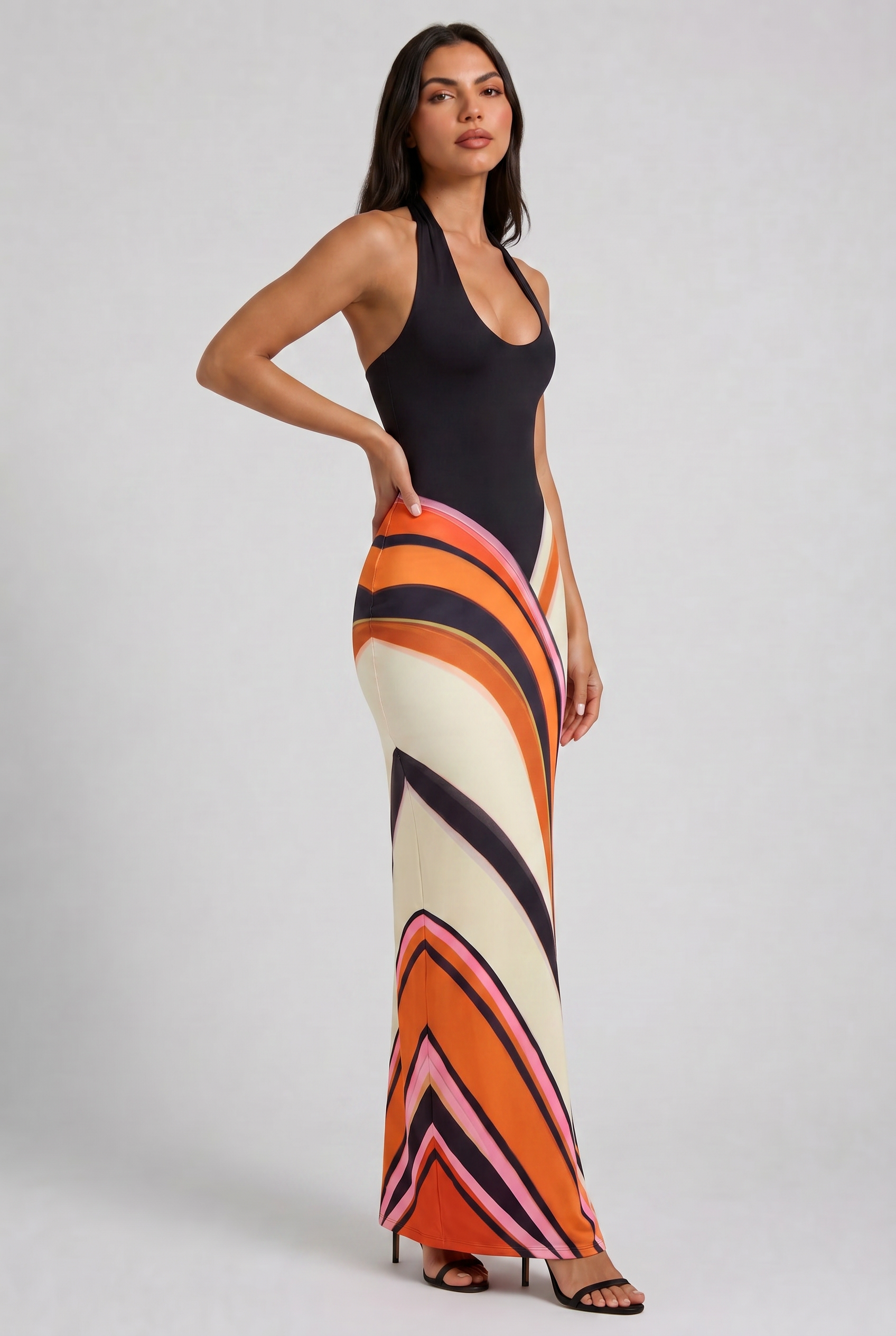Abito Maxi Yssa Bella di Roma – modella