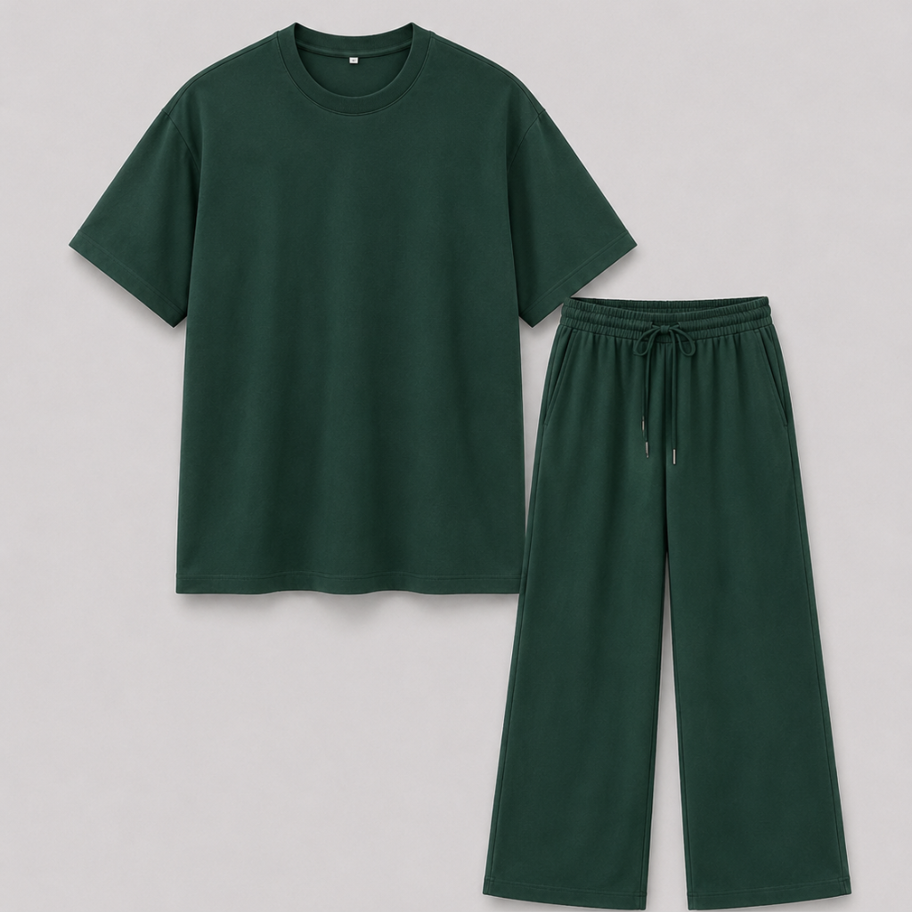 Set uomo con t-shirt e pantaloni larghi | Bella di Roma