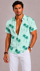 Camicia Uomo in Lino a Maniche Corte | Bella di Roma