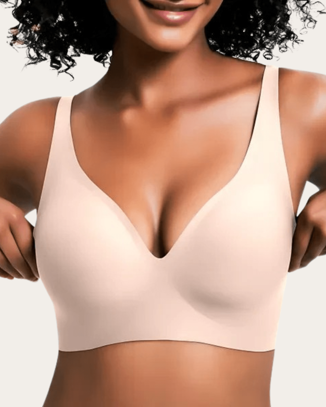 Reggiseno comfort marrone senza ferretto – taglie S-3XL Bella di Roma