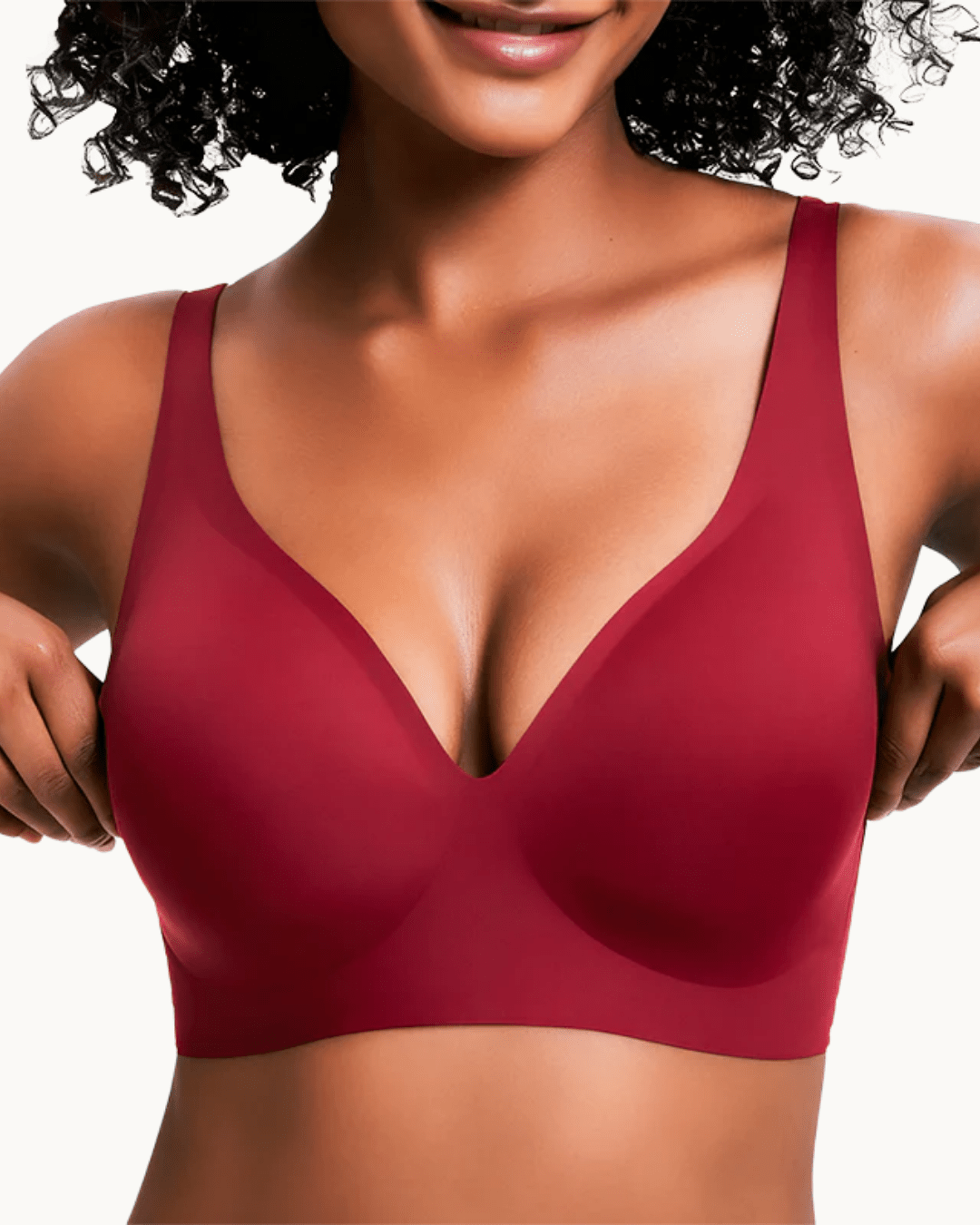 Reggiseno comfort bianco senza ferretto – si sente come una seconda pelle
