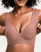 Reggiseno comfort grigio senza ferretto – confortevole tutto il giorno