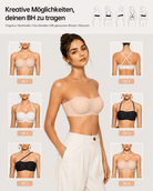 Reggiseno Senza Spalline Bella di Roma – modella
